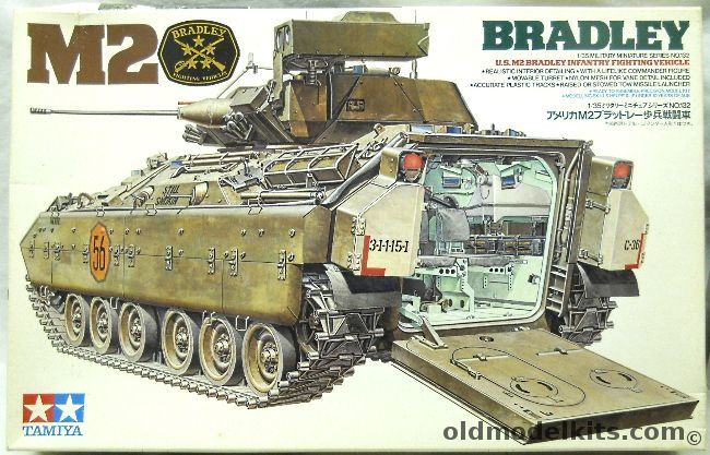 Tamiya 1/35 M2 Bradley Infantry Fighting Vehicle, 3632-2000 plastic model kit